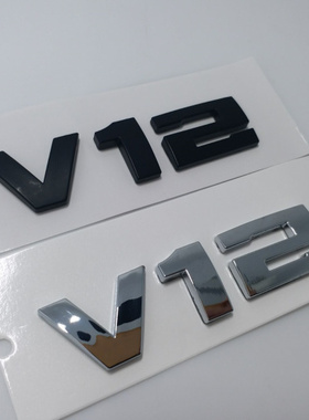 宝马M车标改装新款5系7系M140i M550i M760Li V12标志车贴尾标