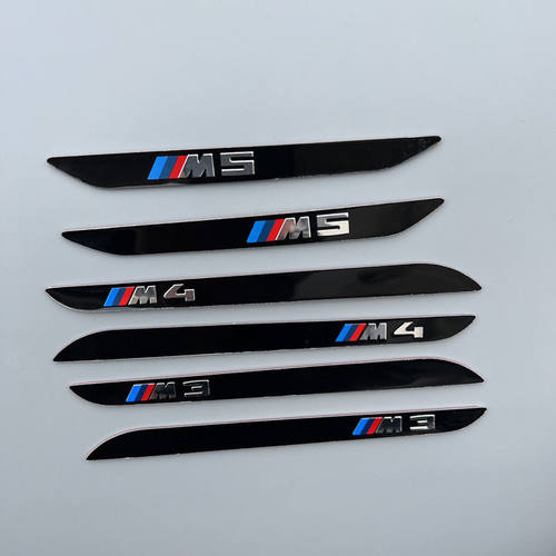 适用5系G30 G38 520 523 525改装M5叶子板M5MP贴标侧标车标