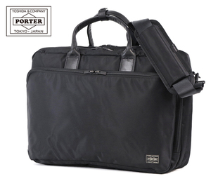 日本代购PORTER吉田 TIME 日本制商通勤单肩双肩手提斜挎公文包
