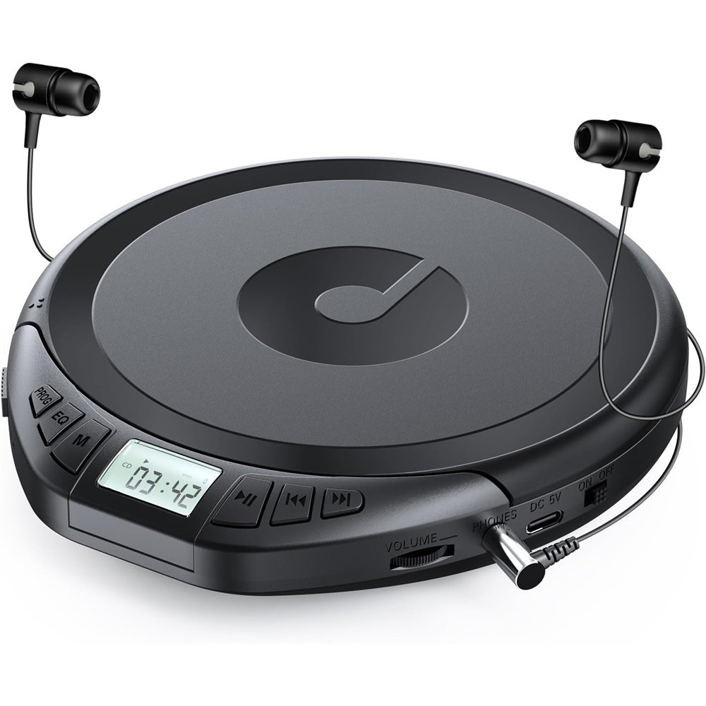 日本便携式cd随身听CD播放机HiFi