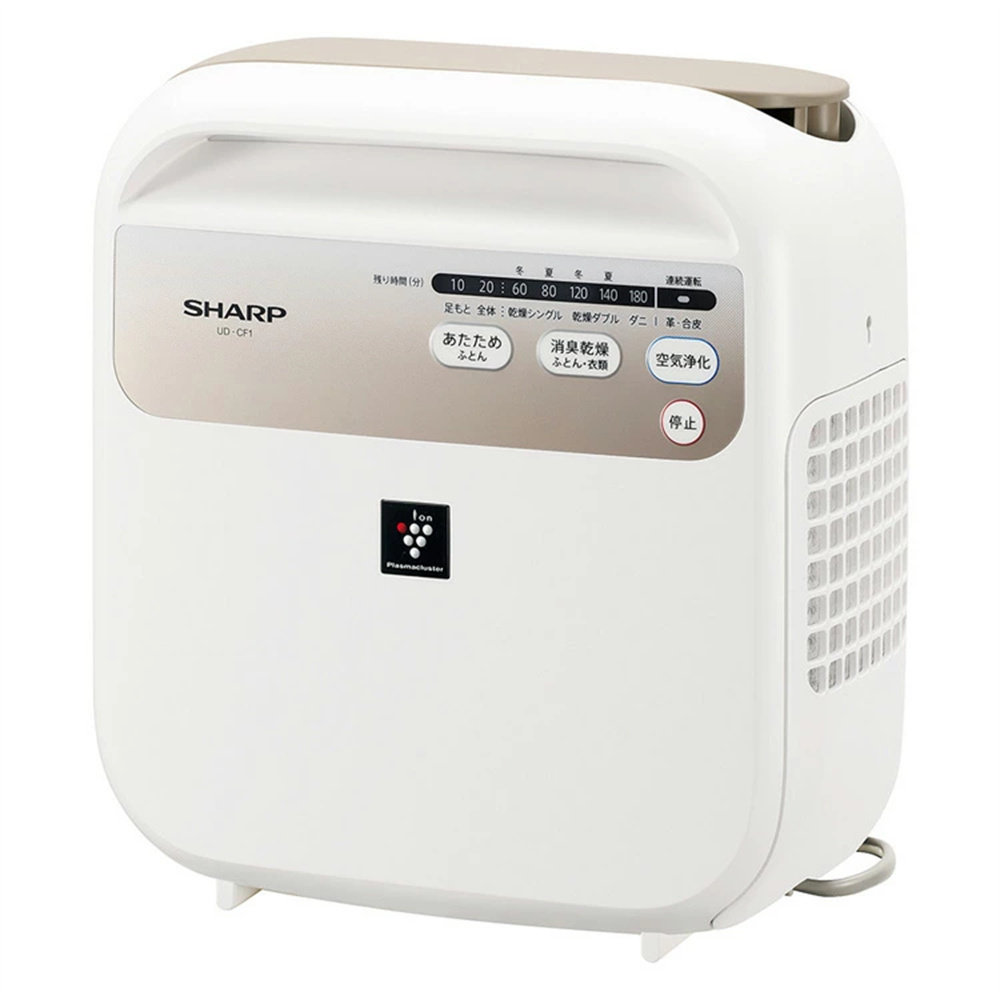 日本代购SHARP/夏普2020年款Plasmacluster暖被机去螨干燥UD-DF1