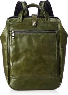 日本代购 ARTPHERE CAVALLO 日本制 男 女款真皮马皮小号双肩背包