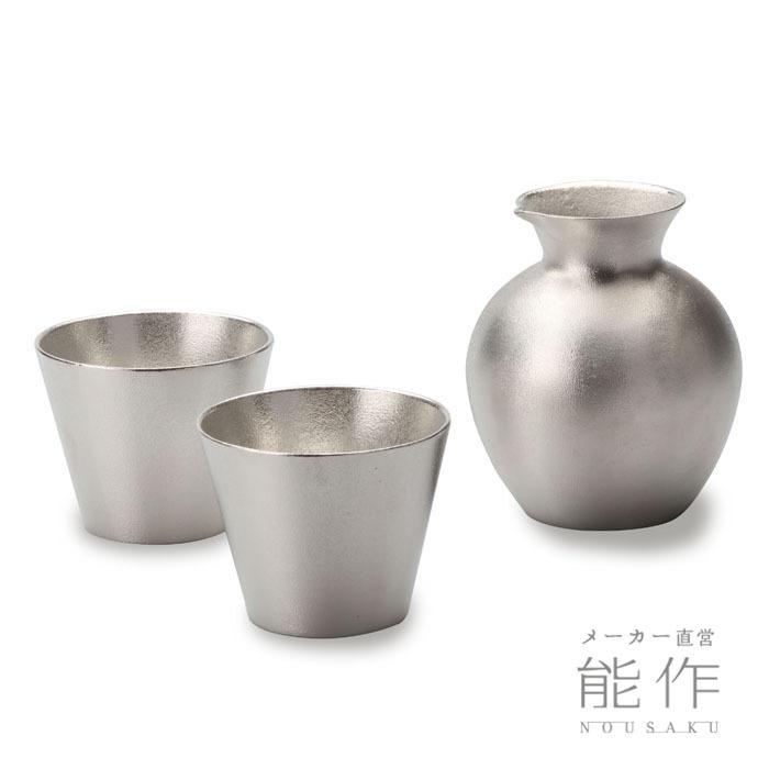 日本 能作 纯锡酒具 德利酒壶 分酒器 酒杯 小钵 冷饮杯 茶杯