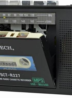 日本 Wintech 便携磁带录音机 随身听 MP3播放器 收音机 USB插卡