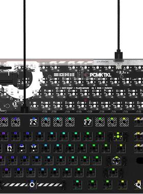 日本直邮 Pulsar Gaming Gears PCMK 87键游戏机械键盘热插拔键