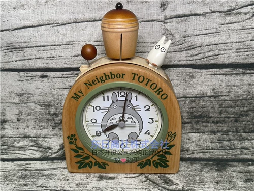 Япония купил гражданин/Западный железный город Хаяо Миядзаки Тоторо, детский комнат, деревянный налог на будильник