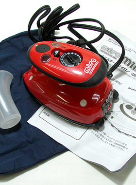 日本代购 MIRE迷你便捷式蒸气电熨斗VM-02T小型有绳熨斗烫衣服