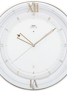 时尚镶嵌施家水晶自动校时挂钟
