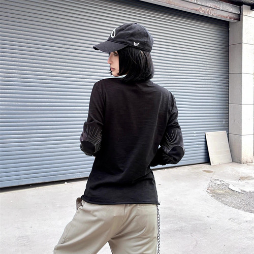 RBM亨利长袖柔软百搭显身材上衣