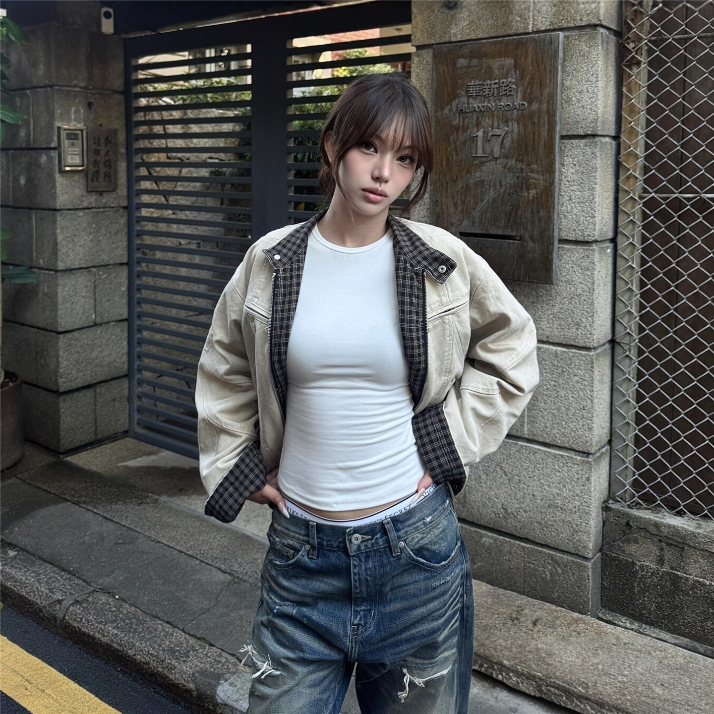 RuleByMe重工哈灵顿夹克二代cleanfit重磅水洗帆布休闲立领外套男,男装,夹克,淘宝优惠券,粉丝福利购,淘宝优惠卷