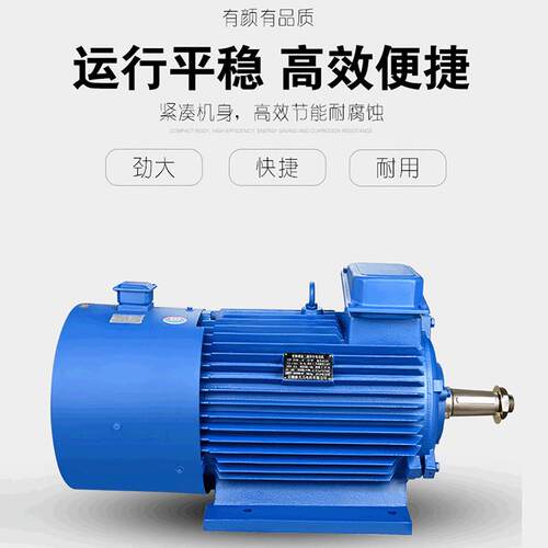 变频起重电机5.5千瓦Y.ZP1601M-6极55W全新冶铜金起重115变频电动