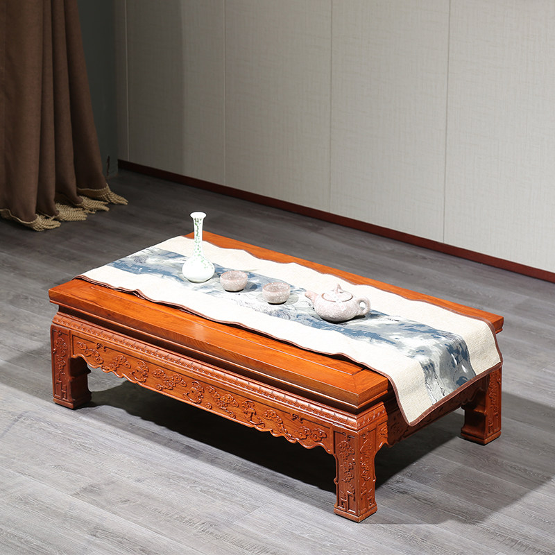 红木炕几花梨木炕桌刺猬紫檀实木小茶桌榻榻米飘窗桌原木沙发矮桌