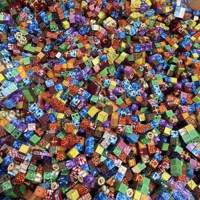 2025新款玩具我的世界磁力方块世界磁吸积木益智玩具儿童拼装玩具