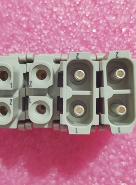HARTING连接器09140022704母芯HAN-2MODF两针09140022604浩亭原装