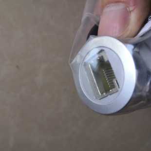 HARTING连接器网络头09454521560网线8芯圆形RJ45-CAT-6超6类浩亭