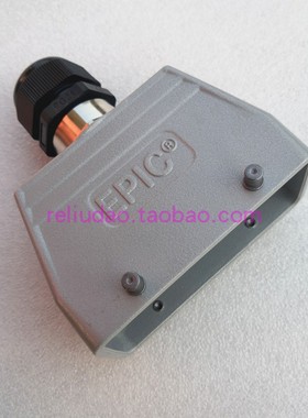 EPIC连接器10080000金属上壳H-B-16-TG-21顶出线PG21德国M32缆普