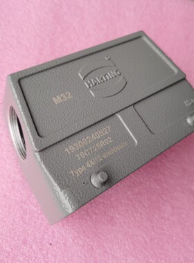 HARTING连接器19300240527浩亭HAN-24B-HSE-M32原装GS外罩盖