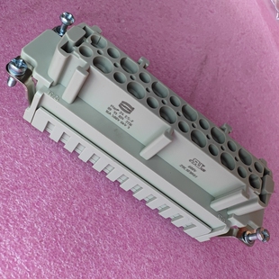 HARTING连接器09330242716母芯弹片式HAN-24-ES-F浩亭原装现货
