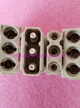 WAIN连接器模块 HMK-003.1-M公芯HMK-003.1-F母插09140032601唯恩