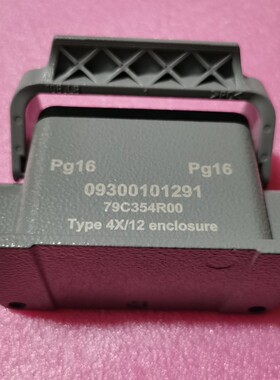 HARTING连接器09300101291高底座HAN-10B-asg2-LB-pg16浩亭原装