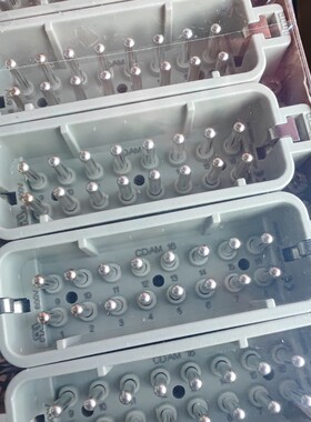 ILME连接器CDAM-16公芯16A/250V/4KV/3意尔玛ITALY全新原装现货