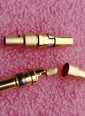 HARTING连接器09140006211通讯视频插金针75同轴欧姆德国Modular