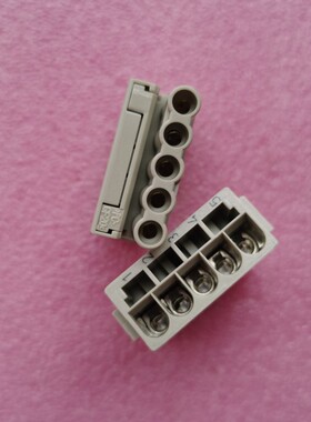 HARTING重载连接器09140052701公芯HAN-5ES-F弹片式09140052601