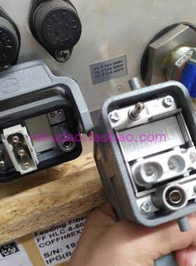 IPG新款PHOTONICS激光器插头HLC-8-50A大功率40A三孔YLR-3000通用