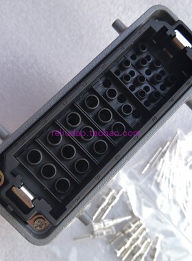 EPIC连接器10382200五孔公芯MCS-5-CM模块20A/500V组合式新款原装