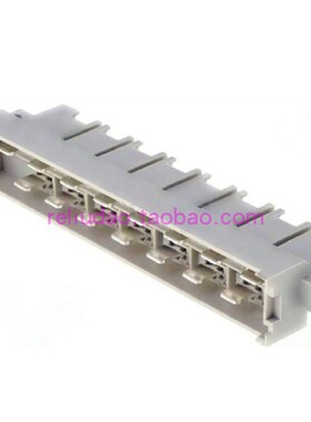 HARTING连接器09060152912公芯H15针DIN41612焊接式直头6.3*2.5MM