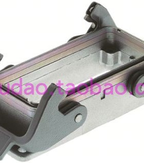 HARTING连接器09628100301底座HAN-10EMC/B-10双扣抗干扰屏蔽原装