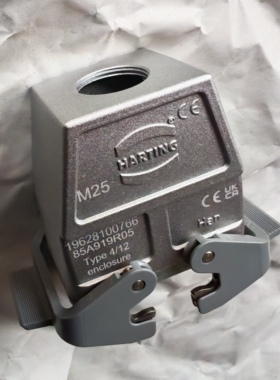 HARTING连接器19628100766浩亭HAN-10EMVB-kg-QB-M25德国哈丁原装