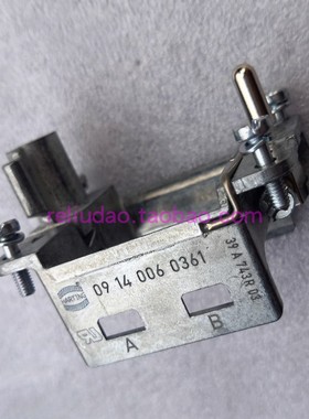 HARTING连接器09140060361两位框架HAN-6B-module二位A-B德国现货
