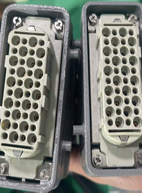 HARTING连接器09210403101母芯HAN-40D-F冷压型10A浩亭原装现货