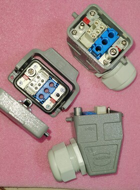 HARTING浩亭09140052601五针09140052701气路09140034501三芯组合