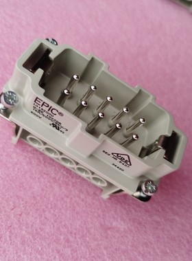 EPIC连接器10192000公芯H-BE-10-SS-DR德国原装16A500V现货全新