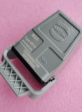 HARTING连接器19300060756直通对接外壳HAN6B-HCC-SL-M25浩亭原装