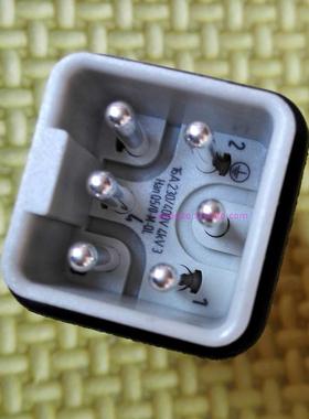 HARTING连接器09120052633弹片公芯Han-Q5/0-M-QL德国原装16A浩亭