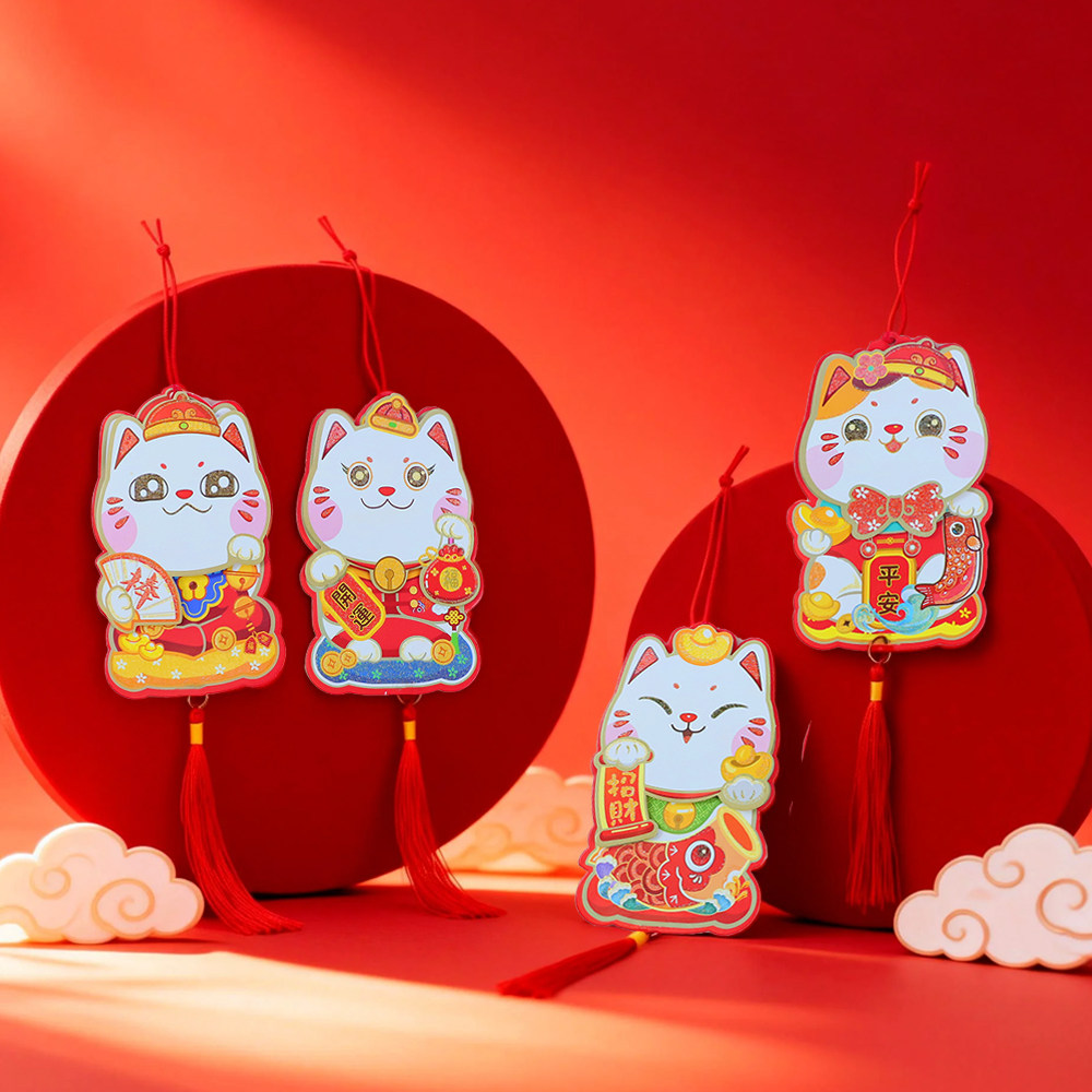 可爱立体招财猫新年用品盆栽挂饰迷你红包创意个性春节趣味利是封,节庆用品/礼品,红包/利是封,淘宝优惠券,粉丝福利购,淘宝优惠卷