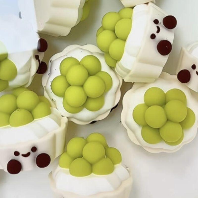 葡萄月饼捏捏模具仿真翻模