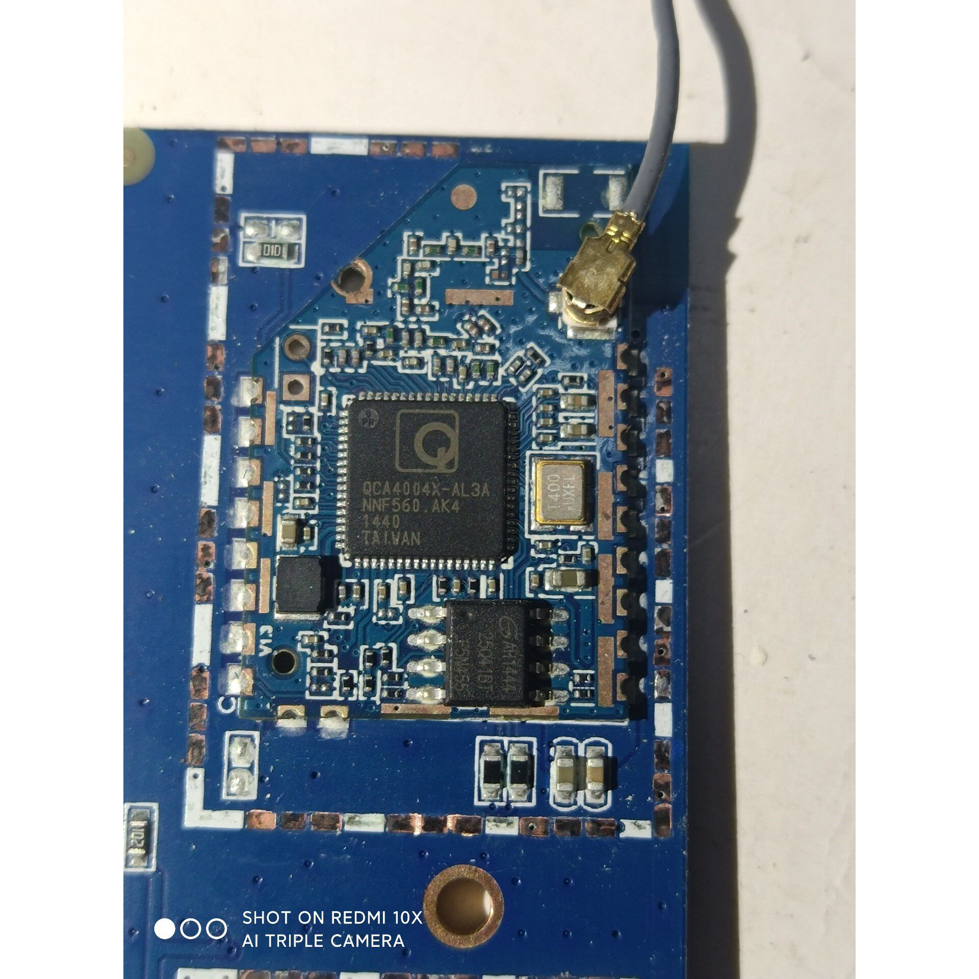 无线网卡,QCA4004X-AL3A,一共十片,都在板子上面咨询维修咨询维修