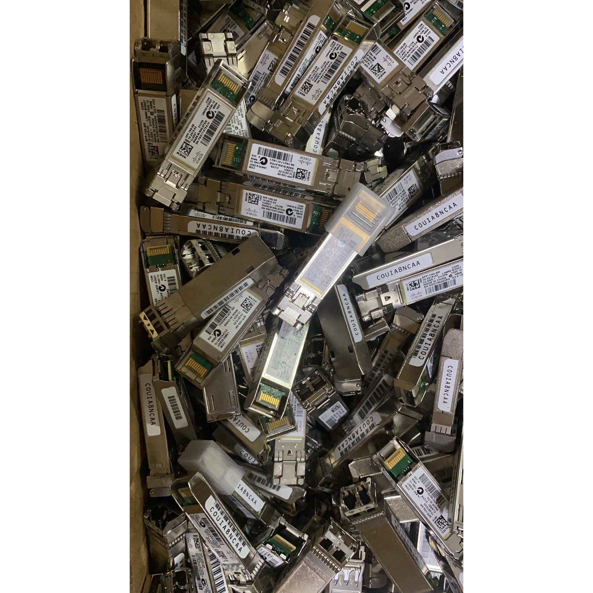 思科CISCO SFP10GSR 万兆多模光模块 850咨询维修咨询维修