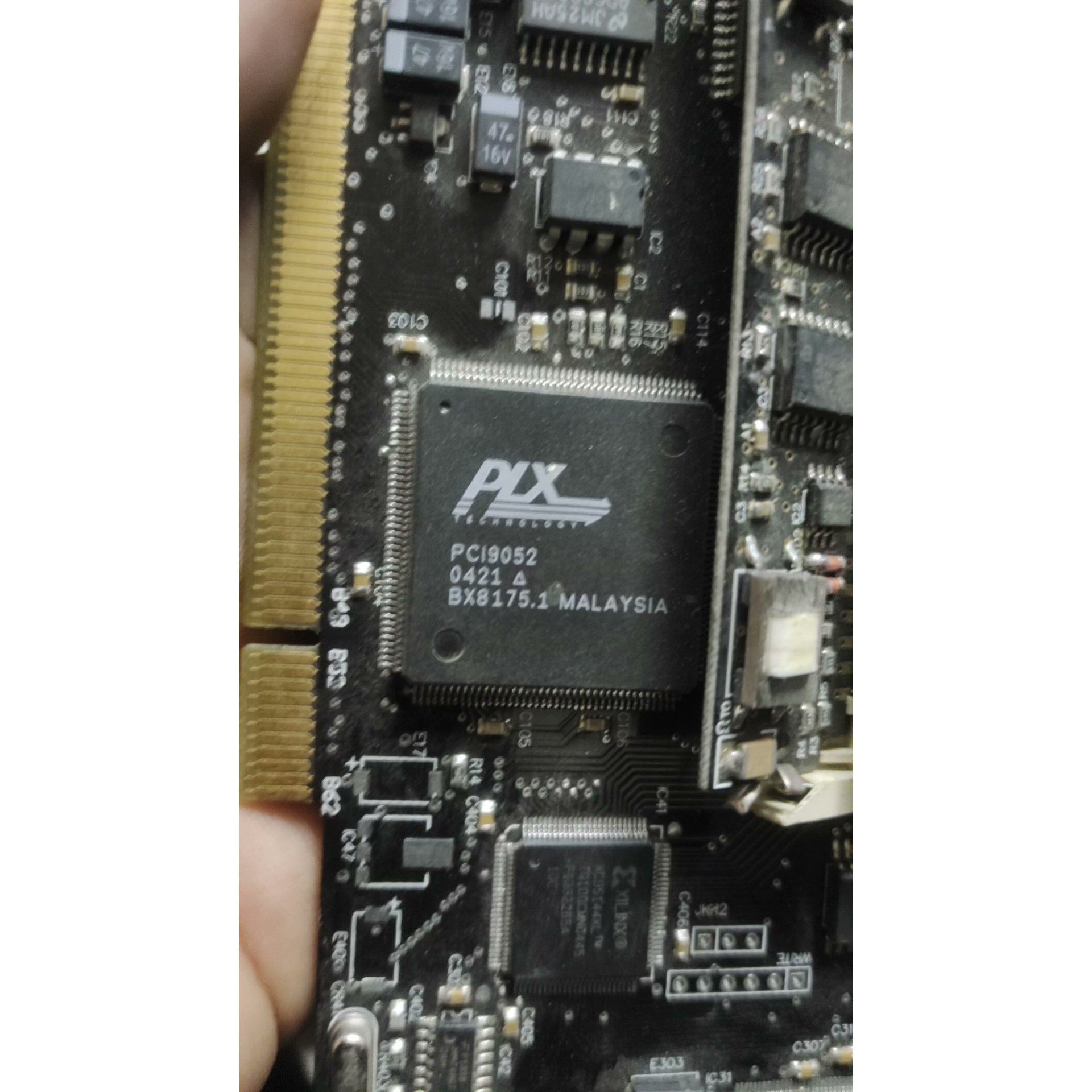 电脑采集卡采集卡  PLX PC19052 就一张看图吧咨询维修咨询维修