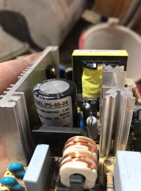 明纬PS6524 拆机电源板24V 2.7A拆机货明纬电咨询维修咨询维修