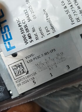 费斯托 566459  VUVGL10P53CTM5咨询维修