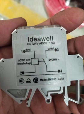 全新Ideawell继电耦合型端子排 RET24ADCR 1咨询维修咨询维修