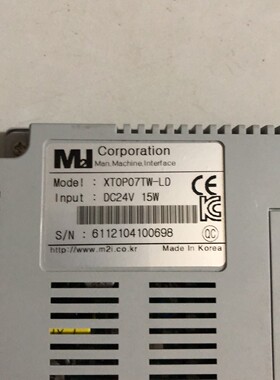 韩国M2I XTOPO07TW-LD   显示屏   9成新咨询维修咨询维修咨询维