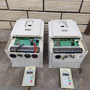 德力西变频器2台CDl9600-G5R5/P7R5T4咨询维修