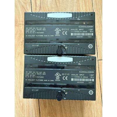 GE IC200ALG260H共两块全新无包装咨询维修