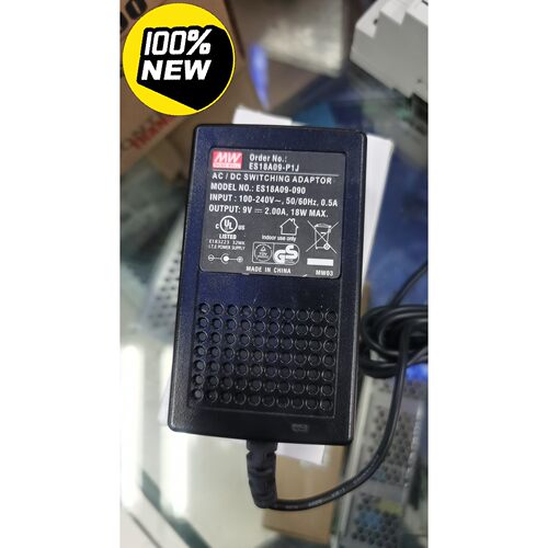 台湾明纬ES18A09-P1J适配器 18W 9V2.00A咨询维修咨询维修